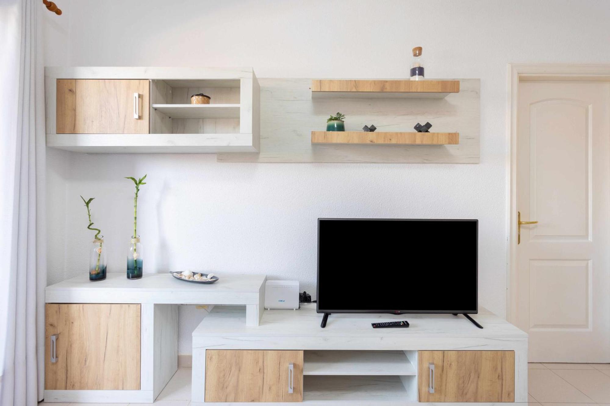 Ferienwohnung Agradable Piso Con Piscina & Playa Terraza Y Wifi Costa Del Silencio Exterior foto