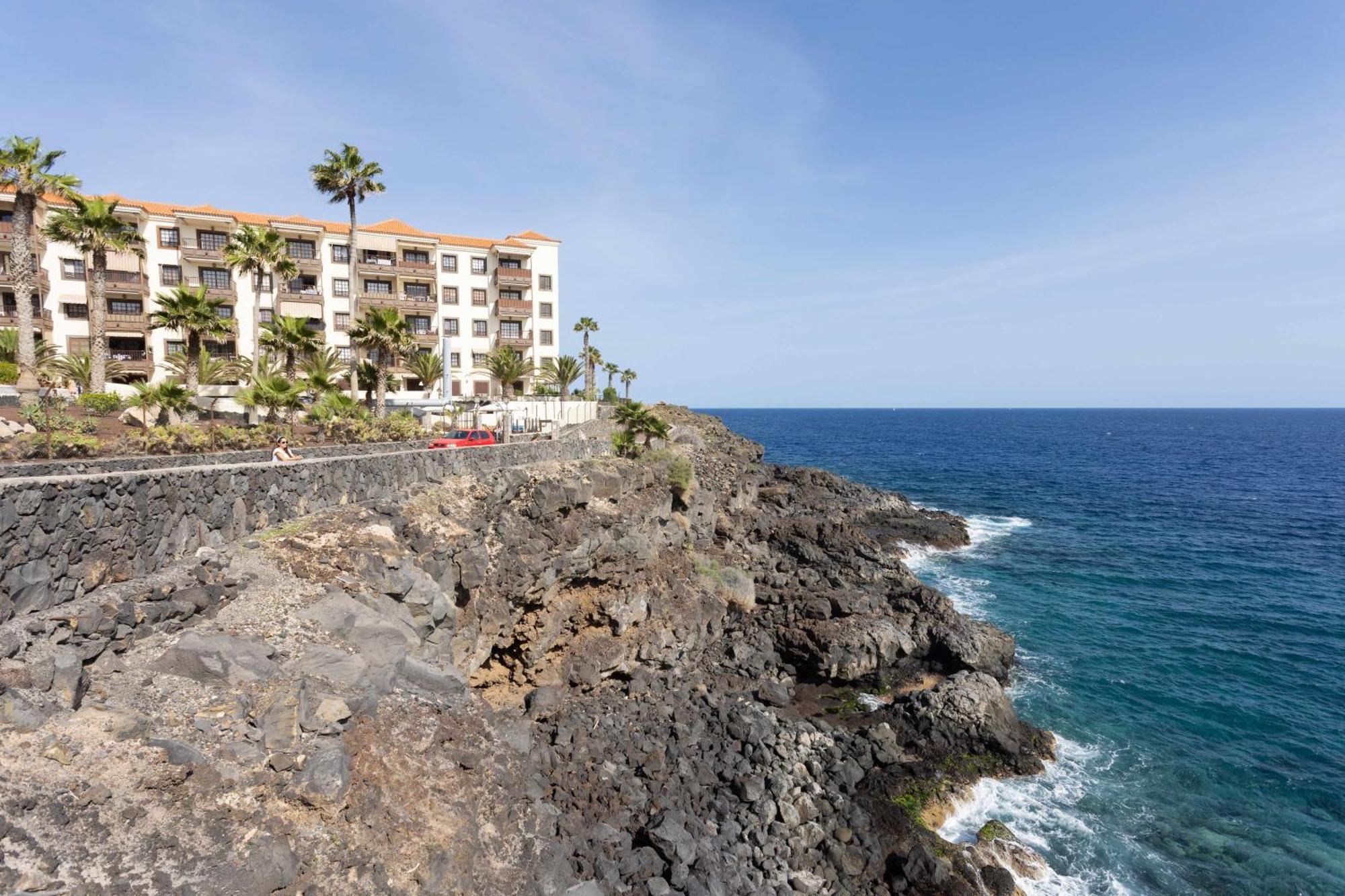 Ferienwohnung Agradable Piso Con Piscina & Playa Terraza Y Wifi Costa Del Silencio Exterior foto