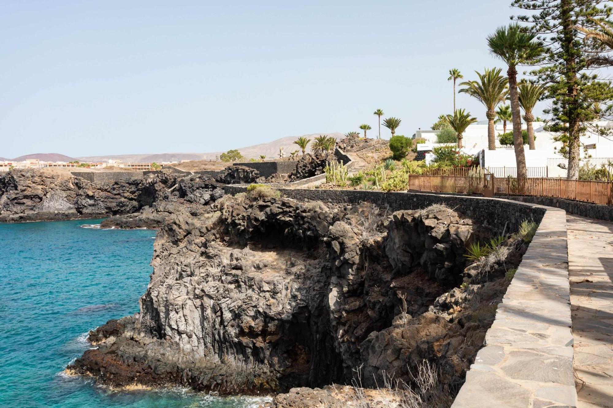 Ferienwohnung Agradable Piso Con Piscina & Playa Terraza Y Wifi Costa Del Silencio Exterior foto
