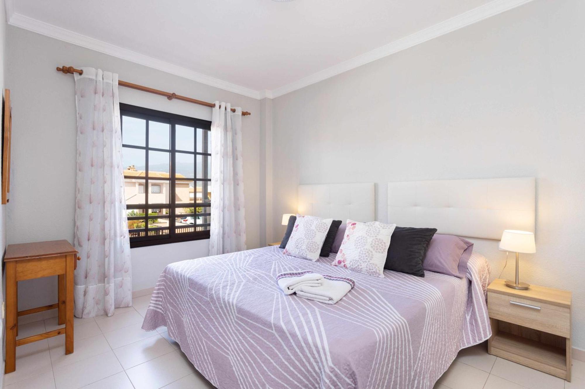 Ferienwohnung Agradable Piso Con Piscina & Playa Terraza Y Wifi Costa Del Silencio Exterior foto